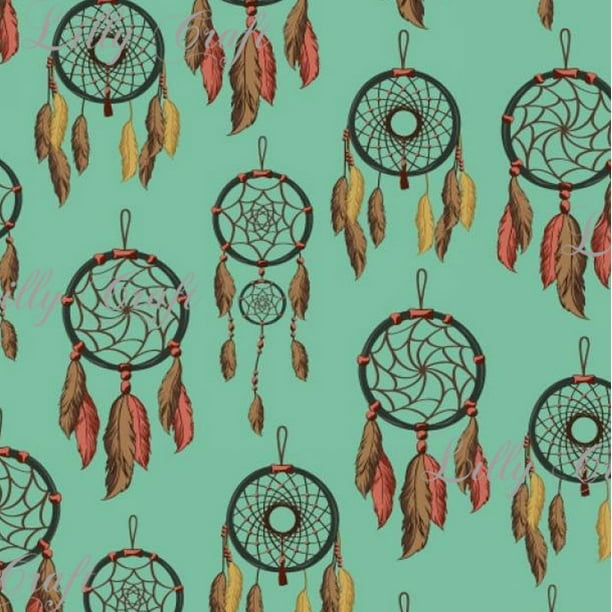 craft sewing Dream catcher feathers 100% cotton sold by big fat quarter craft sewing Dream catcher feathers 100% cotton sold by big fat quarter